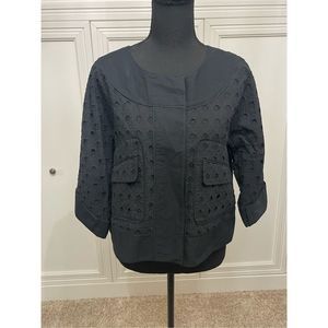 Kookai Black Textured Blazer